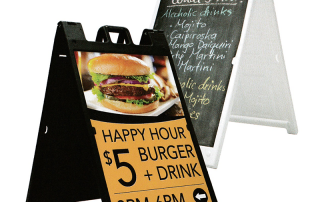 Restaurant A-Frame sign